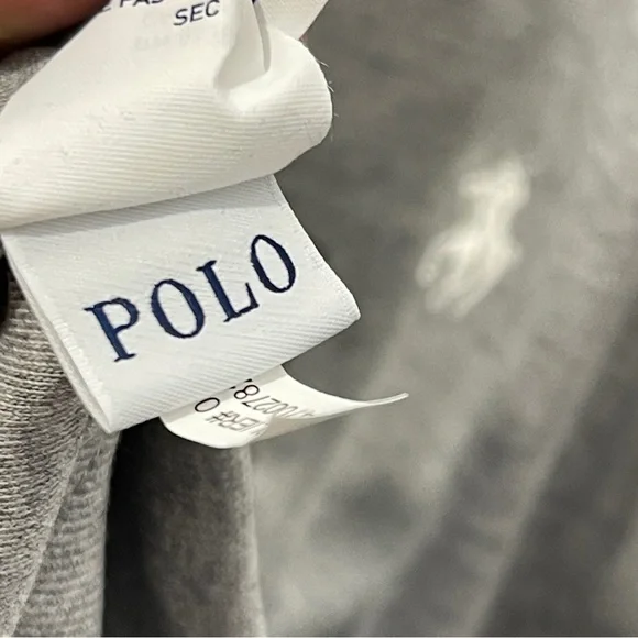 Polo Ralph Lauren Performance Interlock Track Full Zip Jacket Gray 2XB